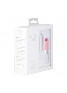 Pillow Talk - Dyskretny Stymulator Łechtaczki W Kształcie Szminki Lusty Biały