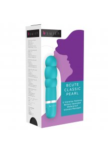 B Swish - Klasyczny Wibrator Bcute Classic Pearl Niebieski