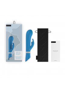 B Swish - Wibrator Stymulujący Króliczek Niebieski Bwild Deluxe Bunny Rabbit
