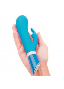 B Swish - Wibrator Stymulujący Króliczek Niebieski Bwild Deluxe Bunny Rabbit