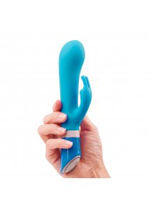 B Swish - Wibrator Stymulujący Króliczek Niebieski Bwild Deluxe Bunny Rabbit