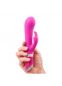 B Swish - Wibrator Stymulujący Króliczek Różowy Bwild Deluxe Bunny Rabbit