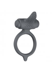 B Swish - Wibrujący Pierścień Erekcyjny Na Penisa Szary