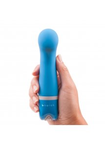 B Swish - Wygięty Wibrator Do Punktu-G Niebieski Bdesired Deluxe Curve