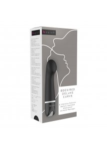 B Swish - Wygięty Wibrator Do Punktu-G Czarny Bdesired Deluxe Curve