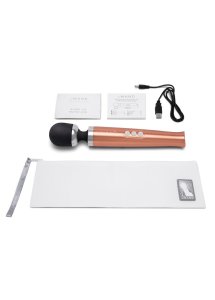 Le Wand - Akumulatorowy Masażer Łechtaczki Z Ruchomą Główką Różowe Złoto