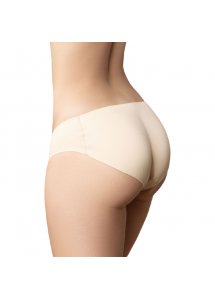 BYE BRA - BEZSZWOWE MAJTKI PODNOSZĄCE POŚLADKI Z NISKIM STANEM CIELISTE