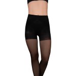 Bye Bra - Rajstopy Modelujące Czarne Power Up 40 Den S