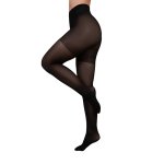Bye Bra - Rajstopy Wyszczuplające Czarne Control Slim 70 Den S