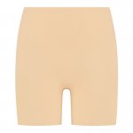 BYE BRA - SPODENKI Z WYSOKIM STANEM KORYGUJĄCE TALIĘ BEŻOWE