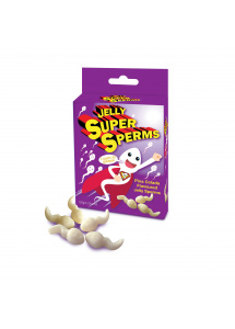 Cukierki plemniki - Jelly Super Sperms Pina Colada Flavour