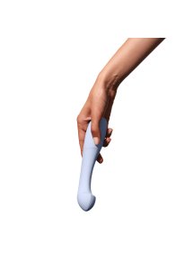 Dame - Silikonowy Wibrator ARC Stymulujący Punkt-G Niebieski Lodowy