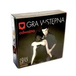 Akademia Miłości - Gra Towarzyska Dla Par - Gra Wstępna Zestaw Z Olejkiem Do Masażu