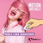 FeelzToys - Zdalnie Sterowana Kulka Miłosna Piłeczka Kegla Foxy Fioletowa