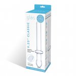 Glas - Podwójne Szklane Dildo Classic Smooth Dual Ended Przezroczyste 22.5 cm