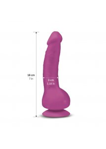Gvibe - Realistyczny Wibrator Z Przyssawką Greal Mini Różowy