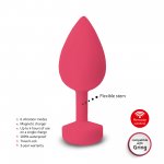 Gvibe - Wibracyjny Korek Analny Gplugs Neon Różowy