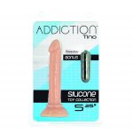 Addiction - Realistyczne Dildo Z Przyssawką 13 cm Tino + Vibrobullet 