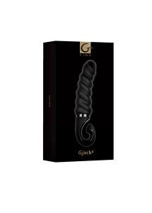 Gvibe - Realistyczny Falowany Wibrator Gjack 2 Wodoodporny Czarny