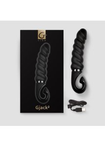 Gvibe - Realistyczny Falowany Wibrator Gjack 2 Wodoodporny Czarny
