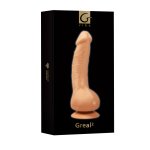 Gvibe - Realistyczny Wibrator Greal2 Z Przyssawką Cielisty 22 cm