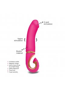 Gvibe - Wibrator Do Punktu-G Gjay Mini Różowy