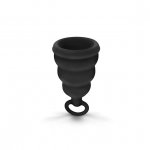 Gvibe - Kubeczek Menstruacyjny Gcup W Kształcie Dzwonka Czarny