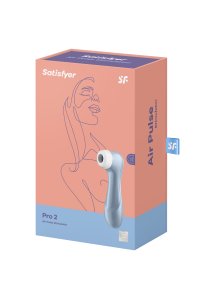 Satisfyer - Stymulator Powietrzny Wodoodporny Satisfyer Pro 2 Niebieski