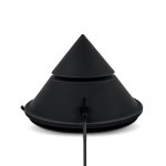 The Cowgirl - Stożkowa Sex Maszyna Z 2 Nakładkami I Wibracjami Czarna