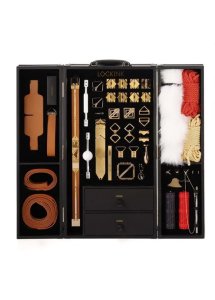 Lockink - Kompletny Zestaw Schowek Do Zabawy BDSM Brązowy