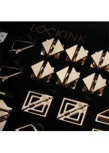 Lockink - Kompletny Zestaw Schowek Do Zabawy BDSM Brązowy