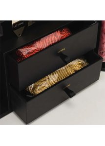 Lockink - Kompletny Zestaw Schowek Do Zabawy BDSM Brązowy