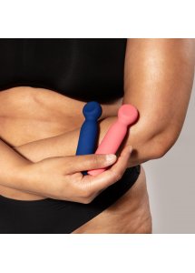 Je Joue - Mini Wibrator Pocisk Z Płaską Końcówką Vita Niebieski