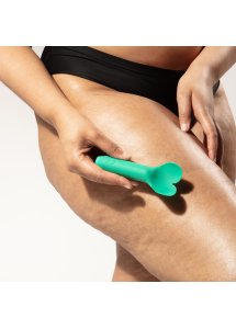 Je Joue - Mini Wibrator Pocisk Z Płaską Końcówką Serca Amour Zielony