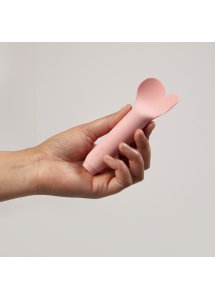 Je Joue - Mini Wibrator Pocisk Z Płaską Końcówką Serca Amour Różowy