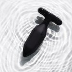 Je Joue - Silikonowy Korek Analny Z Pilotem Onyx Czarny