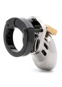 Męski pas cnoty klatka na penisa z poliwęglanu - CB-X CB-6000S Chastity Cock Cage Chrom