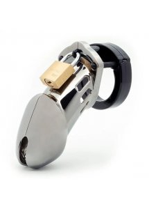 Męski pas cnoty klatka na penisa z poliwęglanu - CB-X CB-6000 Chastity Cock Cage Chrom