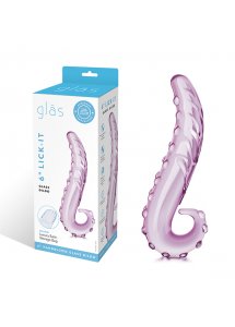 Dildo szklane - Glas Lick It Glass Dildo