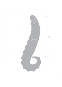 Dildo szklane - Glas Lick It Glass Dildo