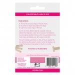 Krzyżak do biustonosza 3 haftki - Bye Bra Flexible Low Back Straps 3-Hook Cieliste 2 sztuki
