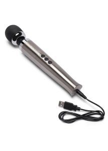 Le Wand - Akumulatorowy Masażer Łechtaczki Z Ruchomą Główką Srebrny