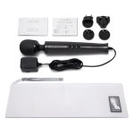 Le Wand - Masażer Łechtaczki Przewodowy Z Ruchomą Główką Czarny