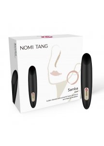 Nomi Tang - Podgrzewany Wibrator Wodoodporny Czarny Samba