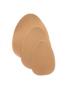 LIFTINGUJĄCE NAKŁADKI NA BIUST + 3 PARY SATYNOWYCH OSŁONEK JASNY BRĄZ