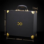 Lockink - Elegancka Skrzynia Skarbów BDSM Zestaw Czarny