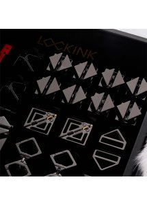 Lockink - Kompletny Zestaw Schowek Do Zabawy BDSM Czarny