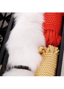 Lockink - Kompletny Zestaw Schowek Do Zabawy BDSM Czarny