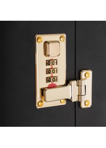 Lockink - Kompletny Zestaw Schowek Do Zabawy BDSM Czarny