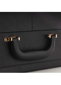 Lockink - Kompletny Zestaw Schowek Do Zabawy BDSM Czarny